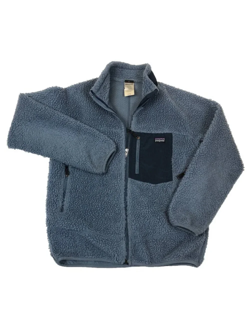 Patagonia Youth Retro-X Sherpa Fleece Full Zip Jacket Kids Size Large 12 11375